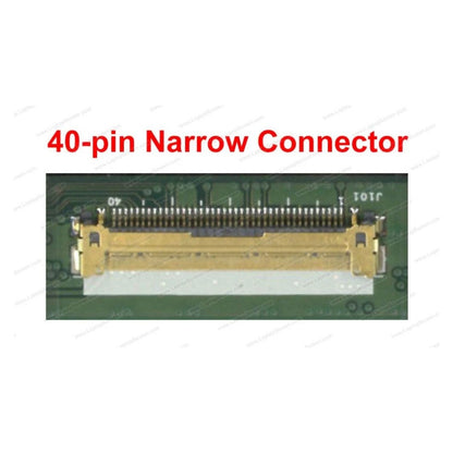 Screen for HD 15.6-inch Widescreen 40 pin Narrow Video Connector (1366x768) NT156WHM-T02 V8.0