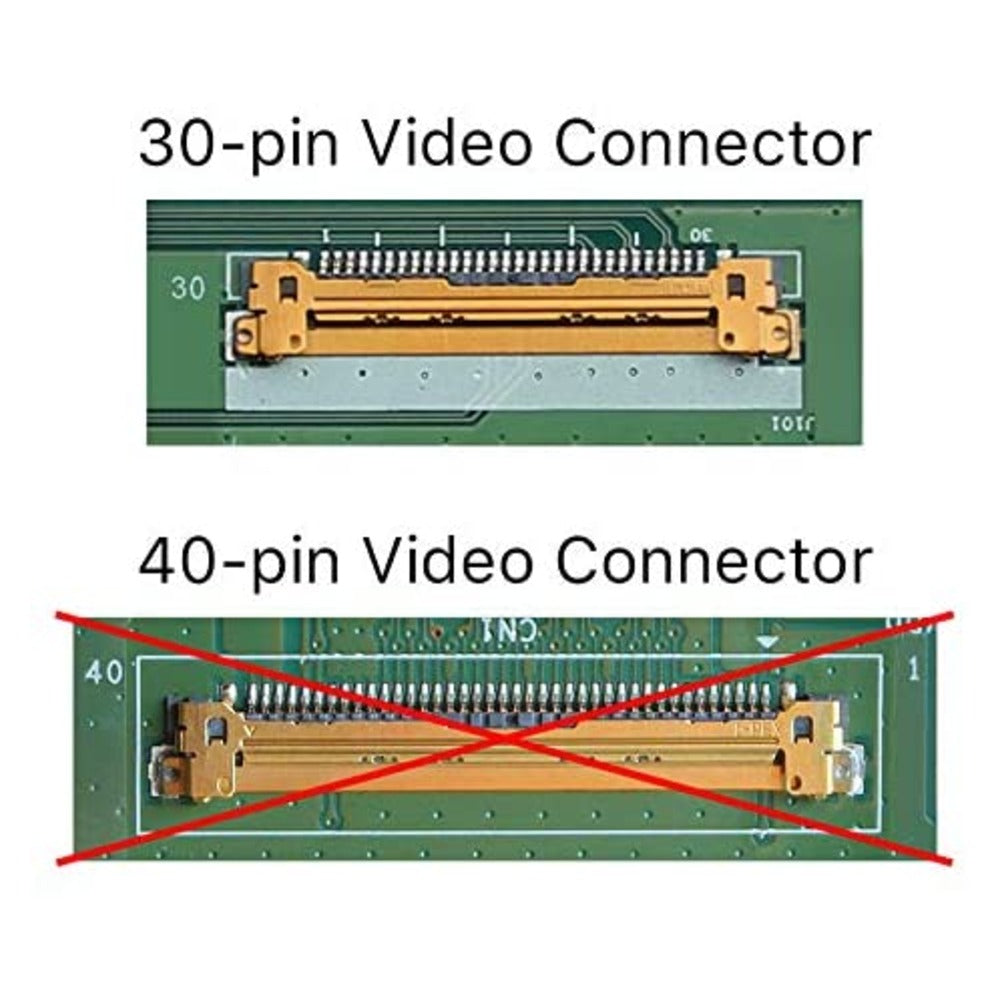 LCD screen for NV140FHM-N4F NV140FHM-N4T 14" flat short 315mm FHD 1920x1080 30 pin video Connector