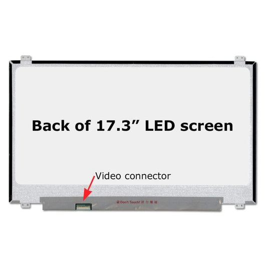 LCD Screen for B173RTN02.2 H/W:1A 17.3 LED LCD Screen 1600X900 for HP eDP 30PIN Slim