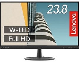 Lenovo ThinkVision C24-20 23.8" Full HD borderless WLED LCD Monitor VGA/HDMI