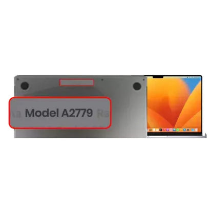 MacBook Pro 14" M2 Pro / M2 Max (2023) Full Display Assembly — A2779 LCD Screen Replacement