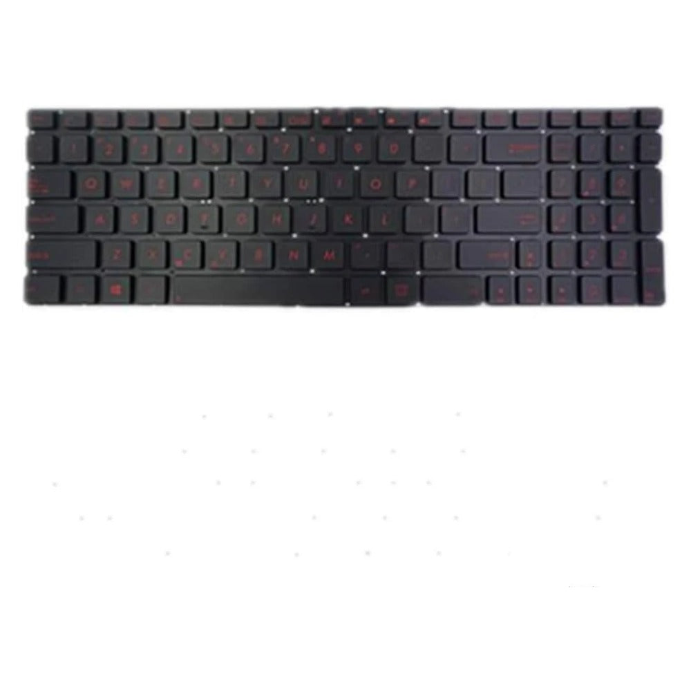 Keyboard for Asus N750 N750J N750JK N750JV Series Laptop Keyboard Silver US Layout with Backlit