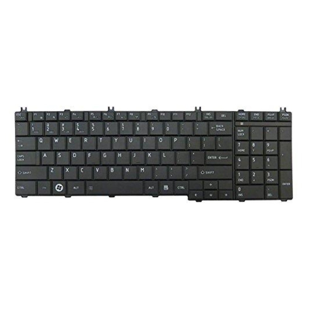 Keyboard for Toshiba Satellite C650 C655 C655D C665 C670 L650 L670 L770 L750 L755D L770 L775 L775D Series Laptops US Layout Black
