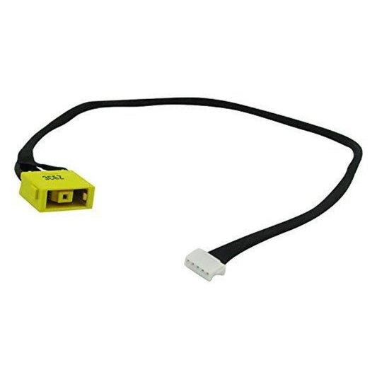 DCPJ598 Power Jack Plug w/Cable Harness Connector Socket for Lenovo IdeaPad Yoga 13 Touch Mocha2 13-5934 13-5935 145500046 145500054 90-day Warranty LaptopKing