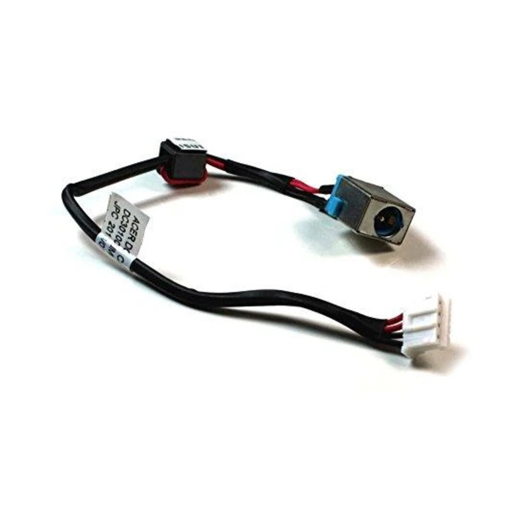 DC-28 Power Jack Plug w/Cable Harness Connector Socket for Acer Aspire E1-521 E1-531 E1-571 E1-571G series Laptops, 90-day Warranty LaptopKing ((AC024) 50.M09N2.002