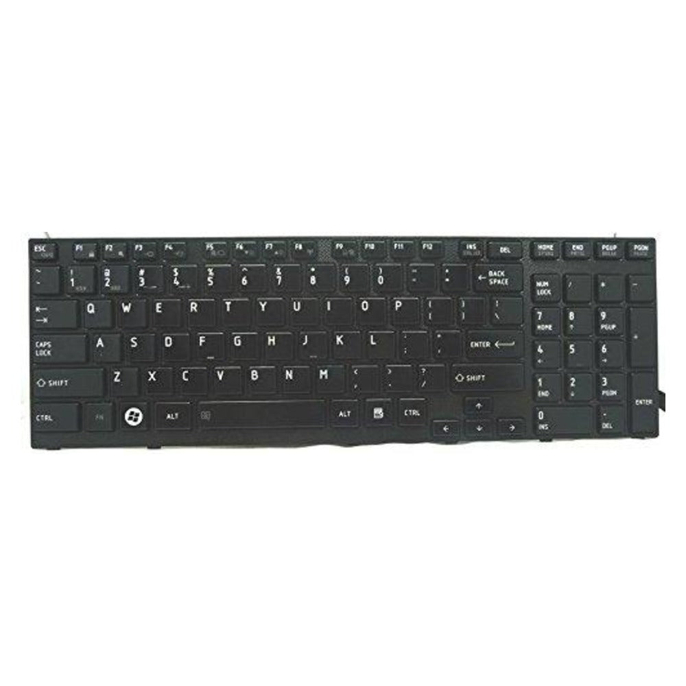 New Replacement Keyboard for Toshiba Satellite Portege Tecra - All Models Available 90-day Warranty (Tecra R850 R950 R960, Black with Frame) US Layout