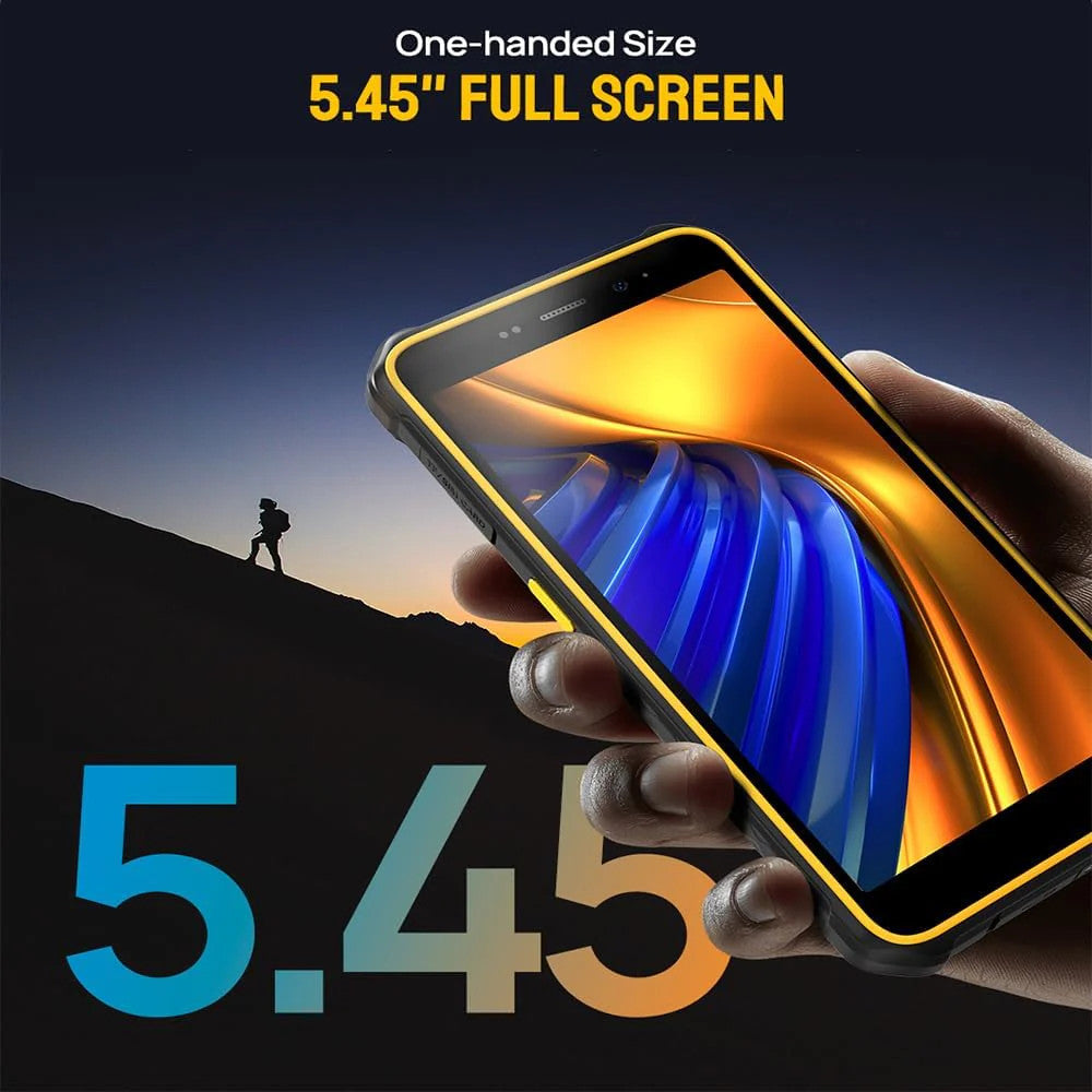 Ulefone Armor X12 Pro Rugged Smartphone Unlocked, MTK Helio G36 4GB+ 4GB Virtual RAM+64GB Android 13 Cell Phone, 13MP+8MP, 5.45" HD+, 4860mAh, Dual SIM 4G Rugged Phone, NFC GPS OTG FM, T-Mobile, Black — LK-PHN-GEN-0002