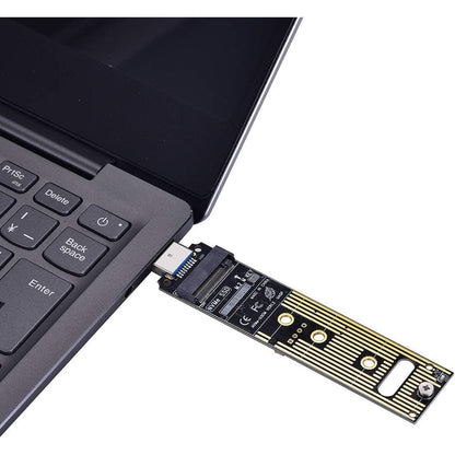 M.2 NVME USB 3.1 Adapter, M-Key M.2 NGFF NVME to USB Card Reader USB 3.1 Gen 2 Bridge Chip with 10 Gbps High Performance NVME Adapter Card Reader — LK-PRT-LK-0032