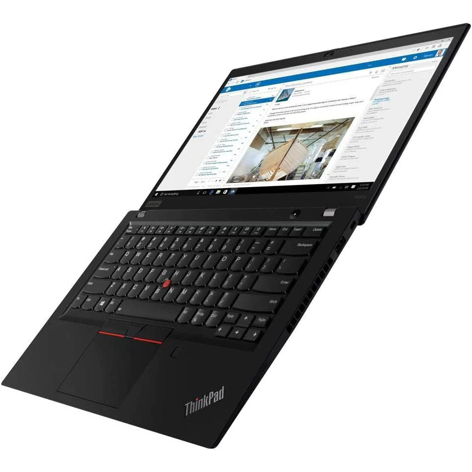 Lenovo ThinkPad T490 Black Notebook-14'' 8th gen-Core™ i5-16GB DDR4-256GB SSD, win10 Pro refurb — LK-LAP-LEN-0013