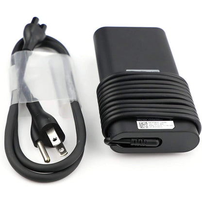 Dell 20V 6.5A 130W USB Type C 0K00F5 AC adapter for Dell XPS 2-in-1 4K Touch-Screen Laptop Model: XPS9575-7354BLK-PUS, Compatible with P/N: 0K00F5, K00F5 — LK-ADP-DEL-0021