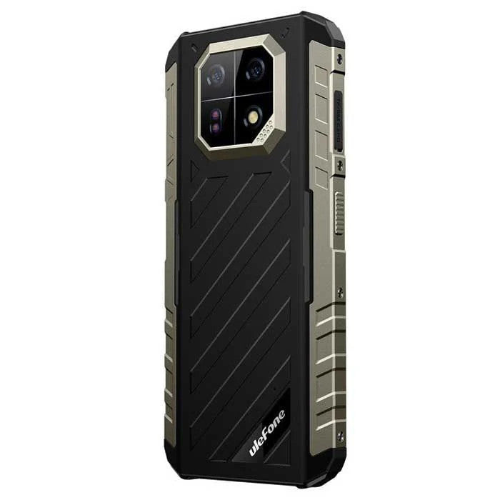 Ulefone Armor 22 (8+256GB) Rugged Smartphone, 64MP Night Vision Camera + 64MP Wide-Angle Camera, Android 13 Unlocked Cell Phone, 6.58 FHD+, 120Hz, 6600mAh, IR Blaster, NFC 4G LTE Mobile- All Black — LK-PHN-LK-0003