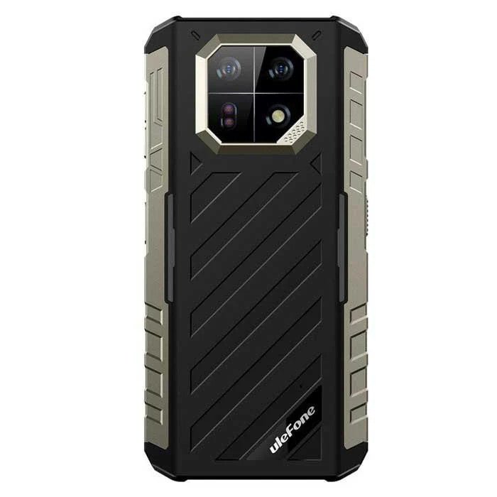 Ulefone Armor 22 (8+256GB) Rugged Smartphone, 64MP Night Vision Camera + 64MP Wide-Angle Camera, Android 13 Unlocked Cell Phone, 6.58 FHD+, 120Hz, 6600mAh, IR Blaster, NFC 4G LTE Mobile- All Black — LK-PHN-LK-0003