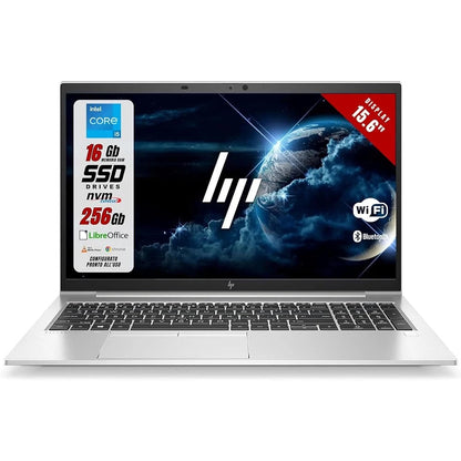 HP EliteBook 850 G8 i5 11th Gen i5-1145G7 @2.6Ghz, 16GB DDR4, 256GB SSD NVMe. 15.6" W11 Pro — LK-LAP-HP-0039