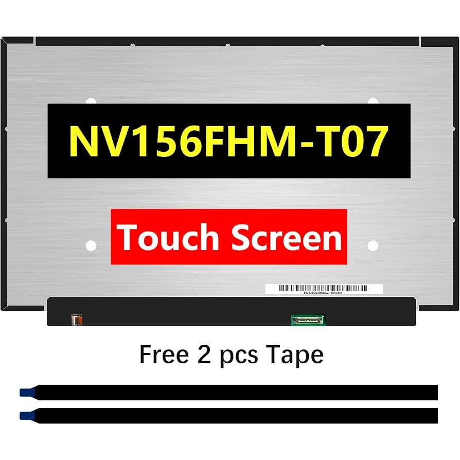 NV156FHM-T07 15.6" FHD IPS 40 Pin Touch LCD — LK-SCR-GEN-0010