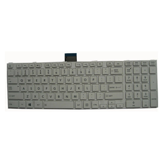 Toshiba SATELLITE C850 Keyboard white