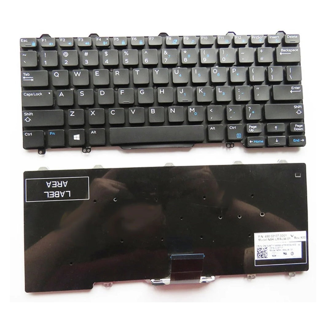 Replacement keyboard for Dell Latitude 3150 3160 E5250 E5270 E7270 E7250 without Backlight