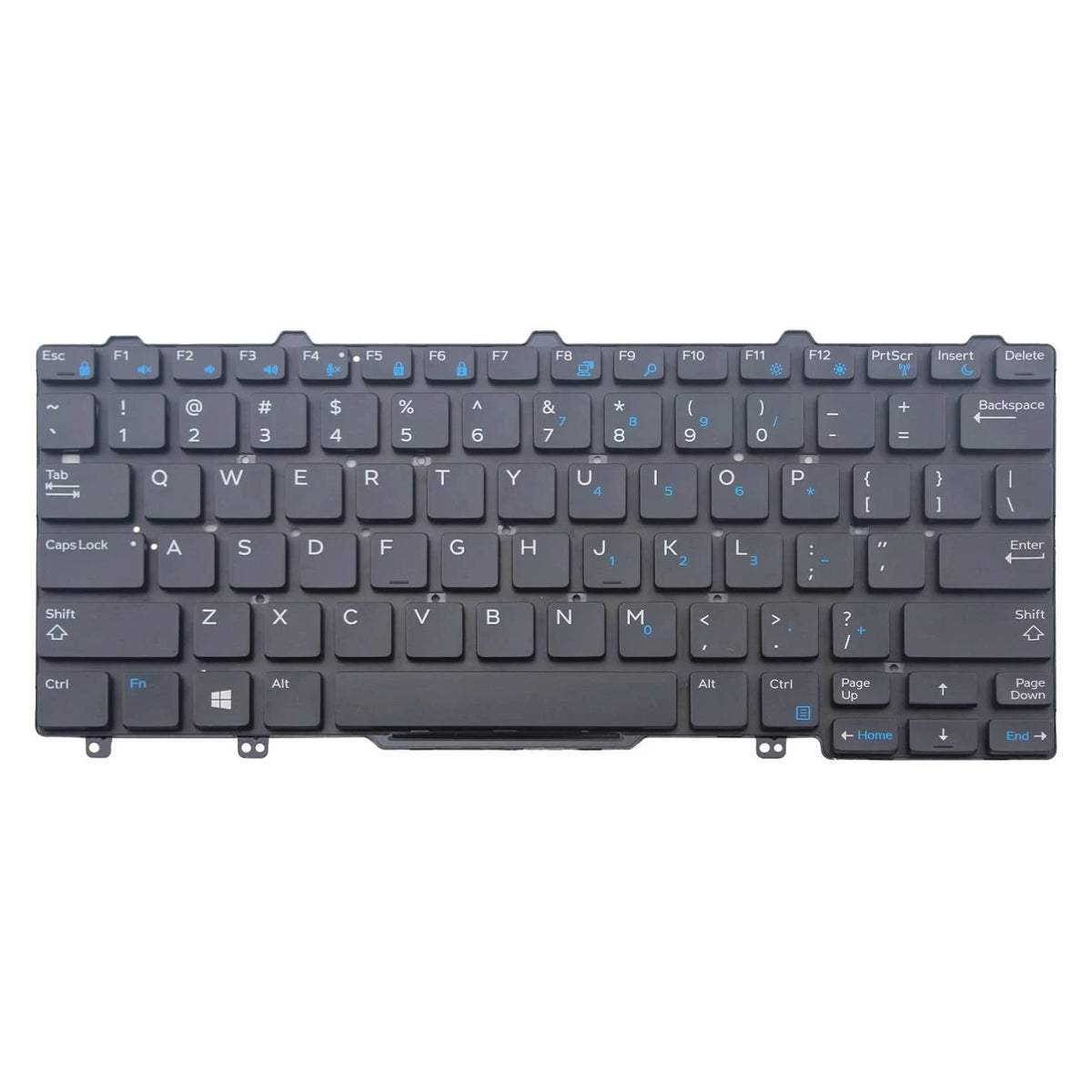 Replacement keyboard for Dell Latitude 3150 3160 E5250 E5270 E7270 E7250 without Backlight