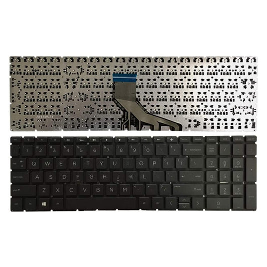 Keyboard for HP Pavilion 15-DA 15-DB TPN-C135 TPN-C136 US Layout - Black (No Backlight & Pointer)