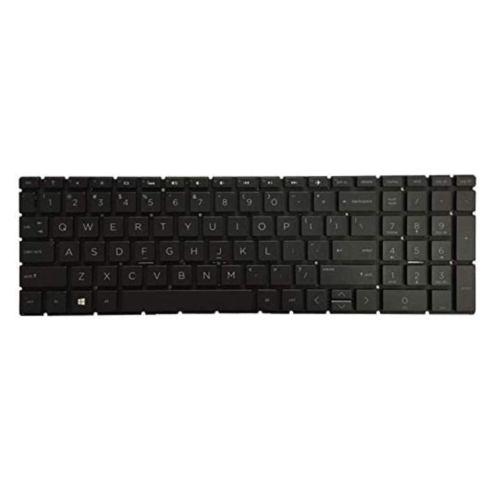 Keyboard for HP 15-DB Laptop Without Pointer & Backlight US Layout Black Color