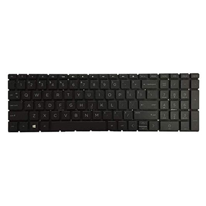 Keyboard for HP 15-DB Laptop Without Pointer & Backlight US Layout Black Color