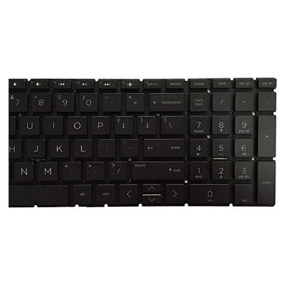 Keyboard for HP 15-DB Laptop Without Pointer & Backlight US Layout Black Color