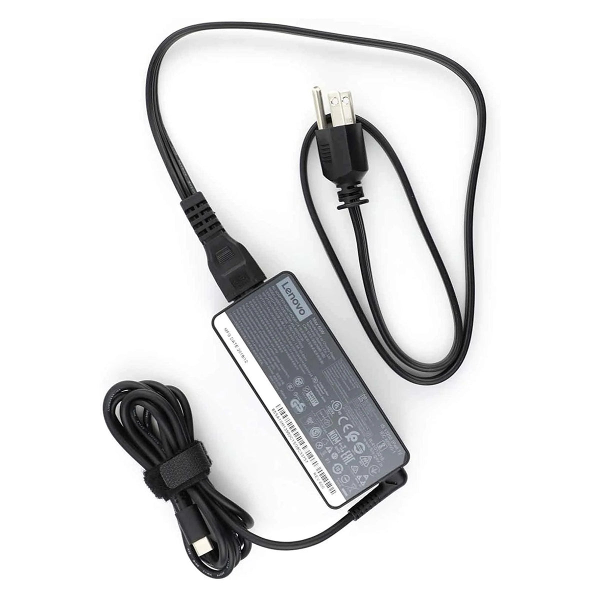 New Lenovo ThinkPad Laptop Charger 65W watt USB Type C (USB-C) AC Power Adapter for X1 Carbon 2017 2018, T580 E580 X280 E485 A485 T480S, Yoga 920 720 730 L380, New S1 S2 2018, L480 L580, ADLX65YDC2A