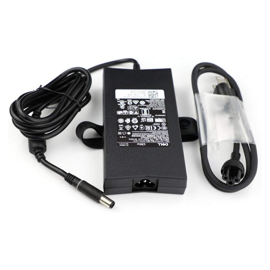 Dell 130W Slim Design Charger Big pin AC Power Adapter for Dell Family-13, FC892, HP-AD130B13P, IM-M150727, K5294, NADP-130AB B, NADP-130ABB, PA-1131-02D, pa13, PA-13, 100% Compatible with PA-4E Family, PA-13 Family