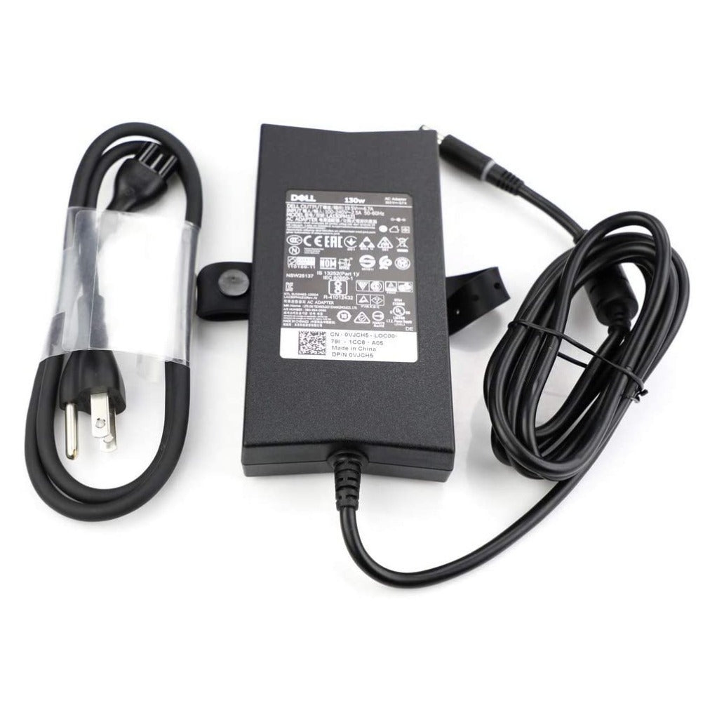 Dell 130W Slim Design Charger Big pin AC Power Adapter for Dell Family-13, FC892, HP-AD130B13P, IM-M150727, K5294, NADP-130AB B, NADP-130ABB, PA-1131-02D, pa13, PA-13, 100% Compatible with PA-4E Family, PA-13 Family