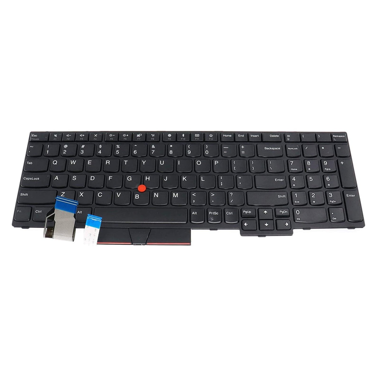 Keyboard for Lenovo T590 L580 E580 E585 L590 E590 E595 P52 P72 P53 P53S P73 T590 Black US Keyboard…