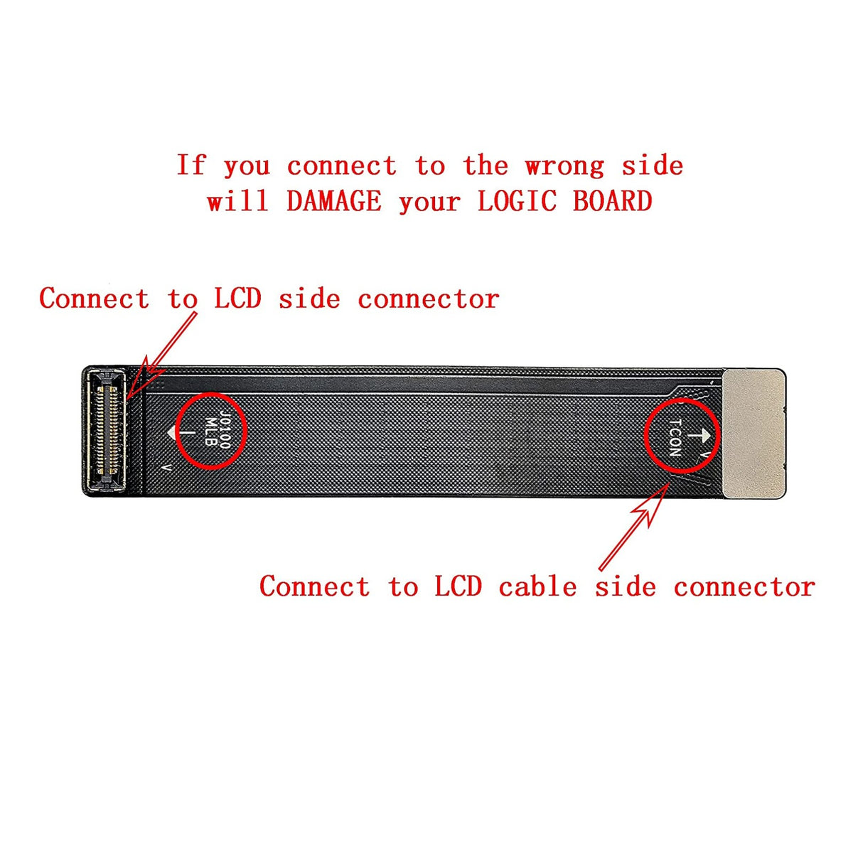 Extension Cable 921-00738-02 FOR SCREEN TESTER FOR Apple macbook RETINA A1706 A1707 A1708 A1989 A1990 A1932 LCD LED SCREEN