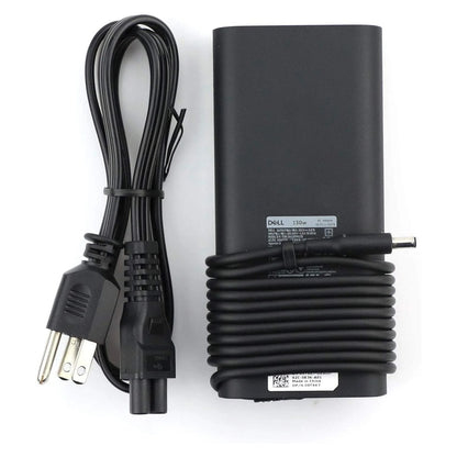 Dell 130W 19.5V 6.67A Tip 4.5mm XPS 15 9530 9550 9560 / Precision M3800 5510 5520 Laptop Charger 130W(watt) AC Power Adapter - RN7NW, DA130PM13Z (Refurbished)