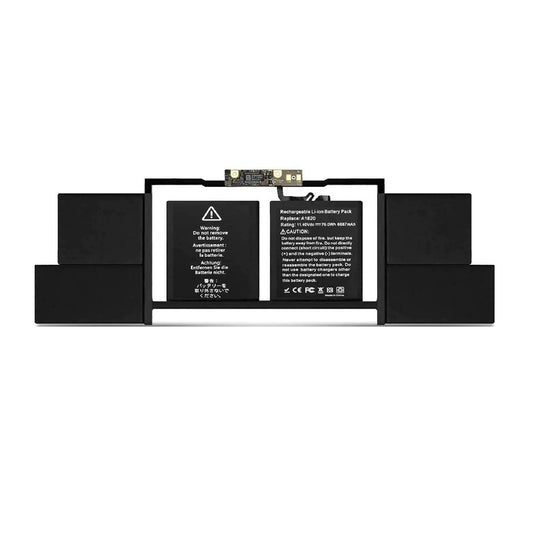 A1820 Laptop Battery for MacBook Pro 15 inch A1707 Late 2016 Mid 2017 EMC 3162 3072 Series MLH32LL/A MLH42LL/A MLW72LL/A MLW72HN/A MLW82LL/A MPTR2LL/A MPTW2LL/A 11.4V 76Wh