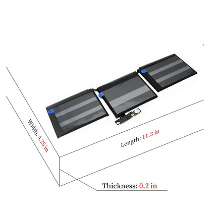 battery for A2171 MacBook Pro 13-inch A2159 (EMC 3301)(Mid 2019) A2289 A2338 MUHN2LL/A MUHP2LL/A MUHQ2LL/A MUHR2LL/A MUHR2LL/B MacBook Pro 13 Inch Two Thunderbolt 3 A2159 MUHR2LL
