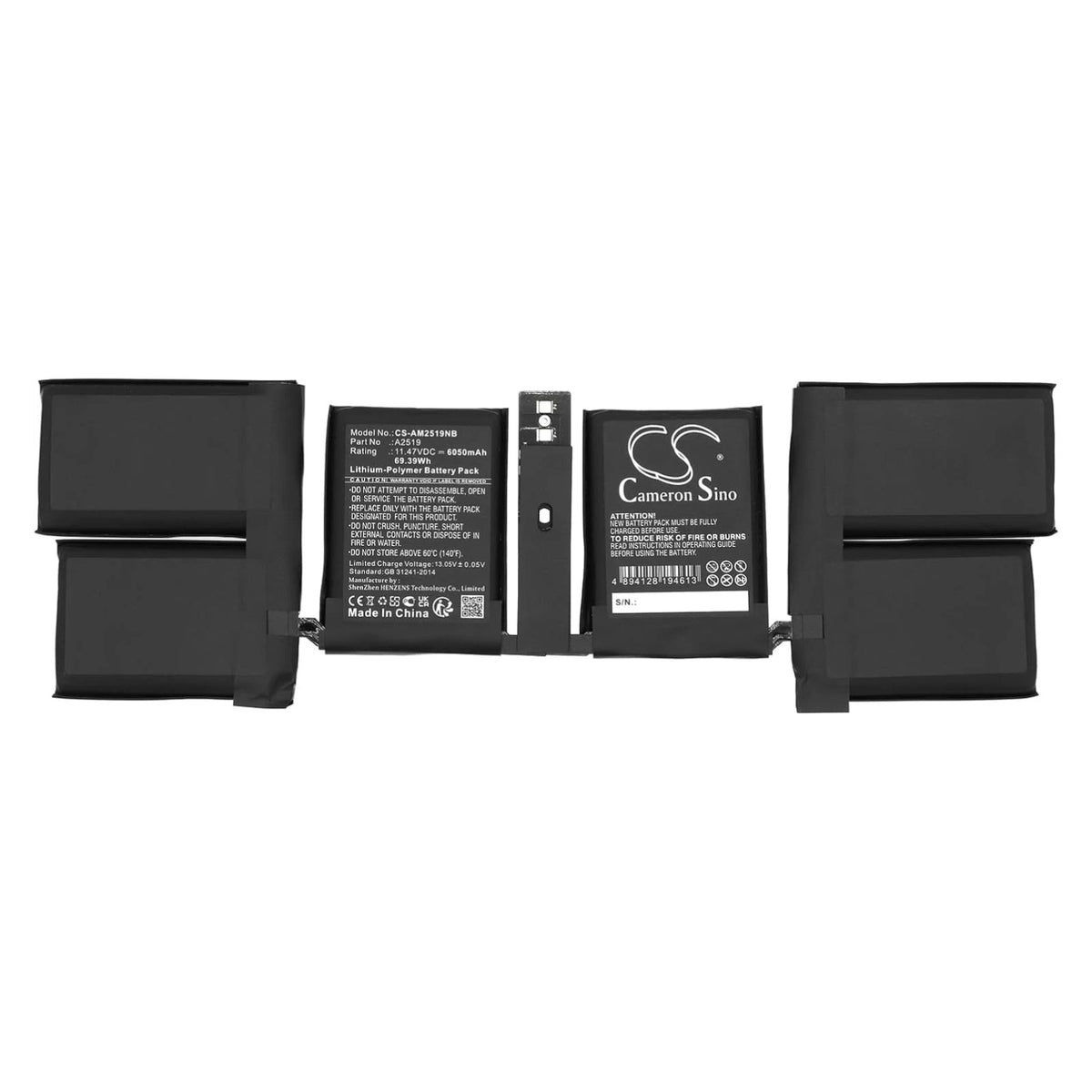 battery for A2519 Battery for Apple MacBook Pro 14" A2442 M1 MKGR3LL/A MKGP3LL/A MKGT3LL/A MKGQ3LL/A.