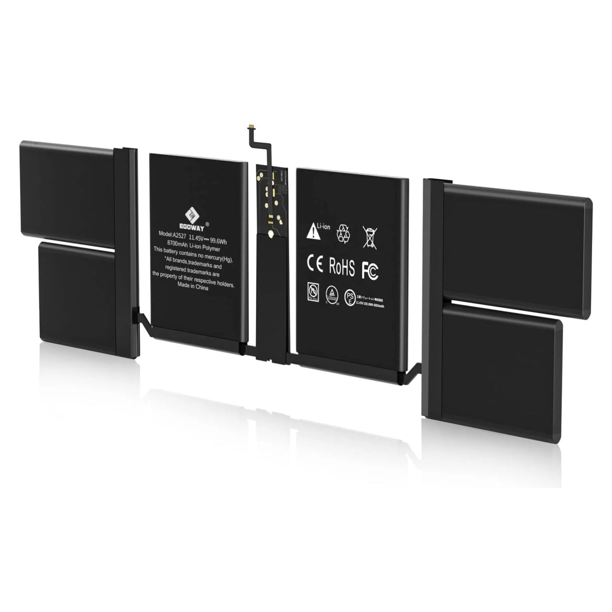 A2527 Laptop Battery Replacement For MacBook Pro 16" A2485 (Late 2021 Version)EMC 3651 Notebook Smart [11.45V 8700mAh]