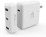 DigiPower 3 Port Charging hub for Apple Power Adapter Charge Direct Connect USB Hub