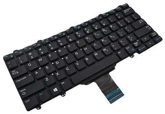 LaptopKing New Replacement Keyboard for Dell Latitude E7250/7250 Laptop US Layout without Backlight