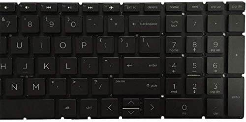 LaptopKing New Replacement Keyboard for HP 15-DB Laptop Without Pointer & Backlight US Layout Black Color