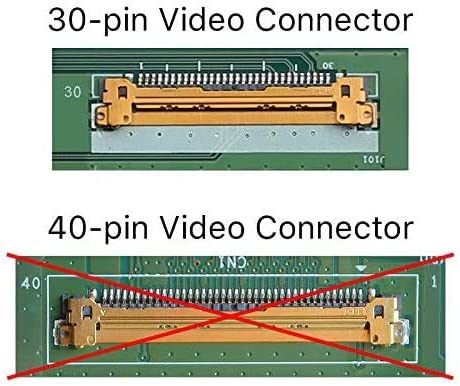 LaptopKing Replacement LCD Screen for NV140FHM-N4F 14 inch Widescreen 1920x1080 30 pin Video Connector