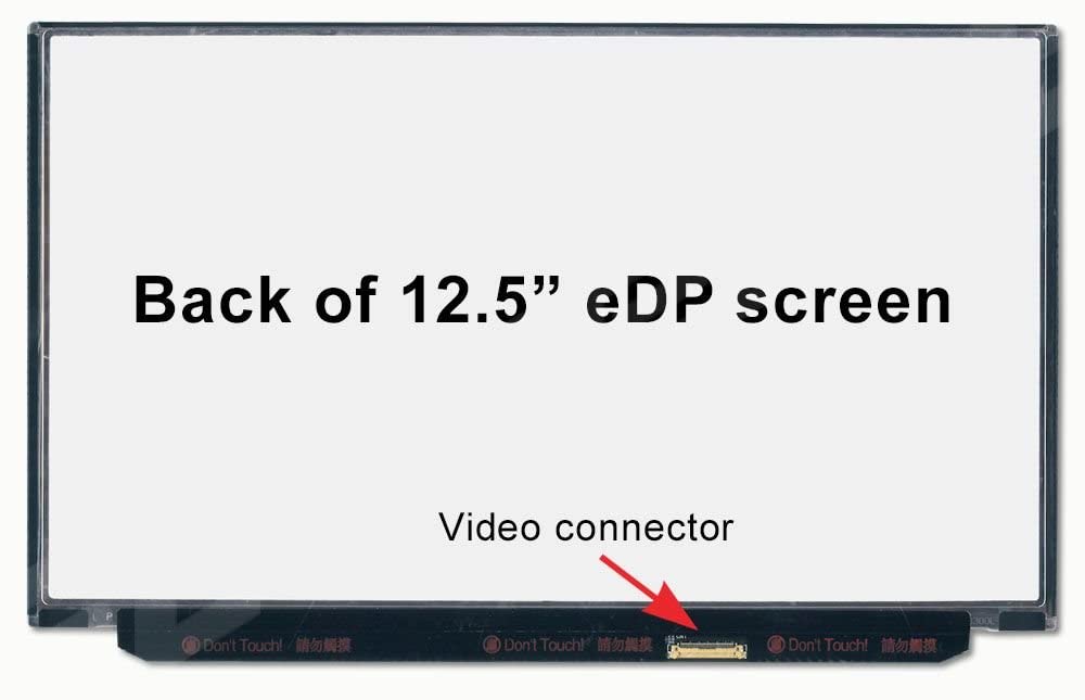 Lcd Screen for Dell Latitude E7240 E7250 E7270 Laptops B125XTN01.0 12.5
