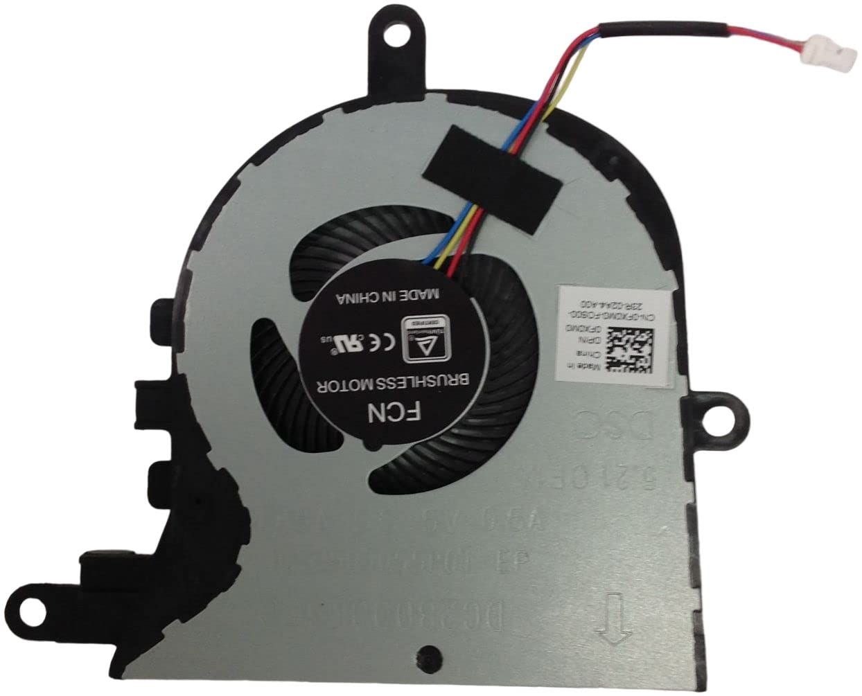 Laptopking Replacement CPU fan for Dell Latitude 3590 L3590 E3590 inspiron 15 5570 5575 CPU Fan Cooling Repalcement part FX0M0 NPFW6 DC28000K8D0