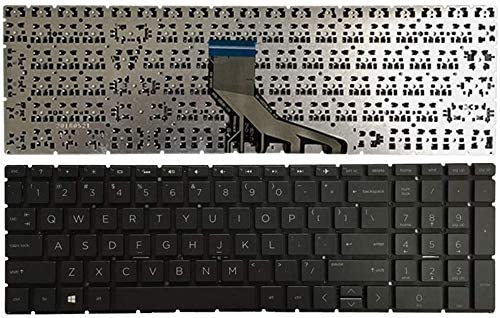 LaptopKing New Replacement Keyboard for HP 15-DB Laptop Without Pointer & Backlight US Layout Black Color