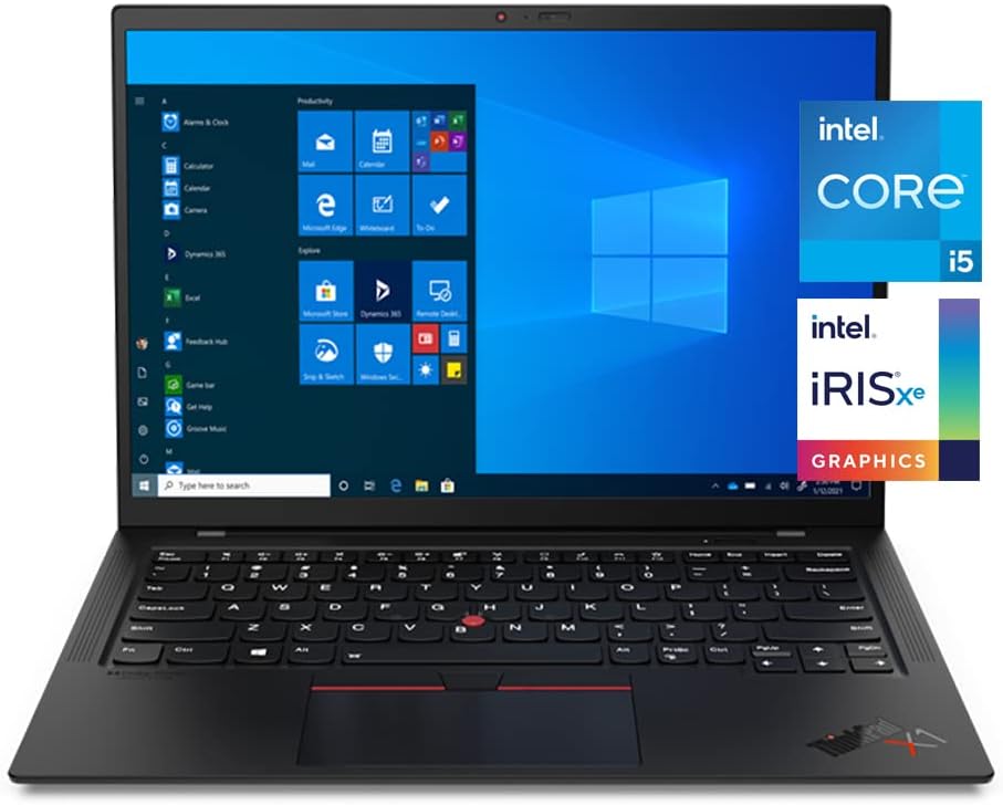 Lenovo ThinkPad X1 Carbon Gen 9 - 14" - Core i5 1145G7 - Evo vPro - 16 GB RAM - 512 GB SSD - US (Renewed)