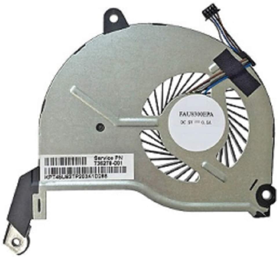 LaptopKing Replacement CPU Cooling Fan Notebook CPU Cooling Fan HP 15-f HP Pavilion 15-F 15-N Series Original CPU Cooling Fan 736278-001 DFS531105MC0T 736278-001