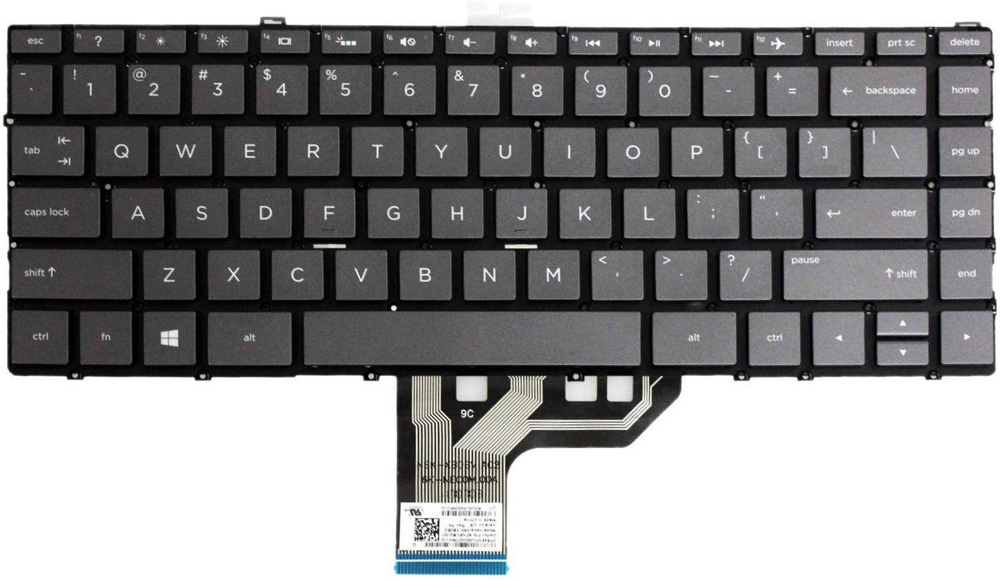 LaptopKing Replacement Keyboard for hp15-bl with Backlight Black US Keyboard