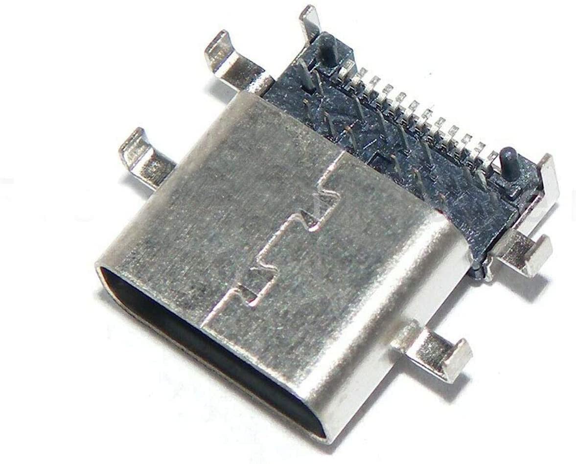 Laptopking Replacement DC Jack for Lenovo ThinkPad E490 E495 Type C USB DC in Power Jack Charging Port Socket Connector