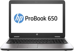 HP PROBOOK 650 G2 LAPTOP (CORE I5 6TH GEN/8 GB/256 GB SSD/WINDOWS 10) with Camera & wifi Refurbished Sale