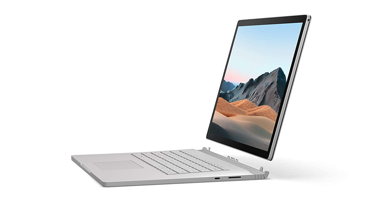 Microsoft Surface Book 3 15" Touchscreen 2 in 1 Notebook - 3240 x 2160 - Intel Core i7 (10th Gen) i7-1065G7 Quad-core (4 Core) 1.30 GHz - 32 GB RAM - 512 GB SSD - Silver SMP-00001 (Open Box) Sales