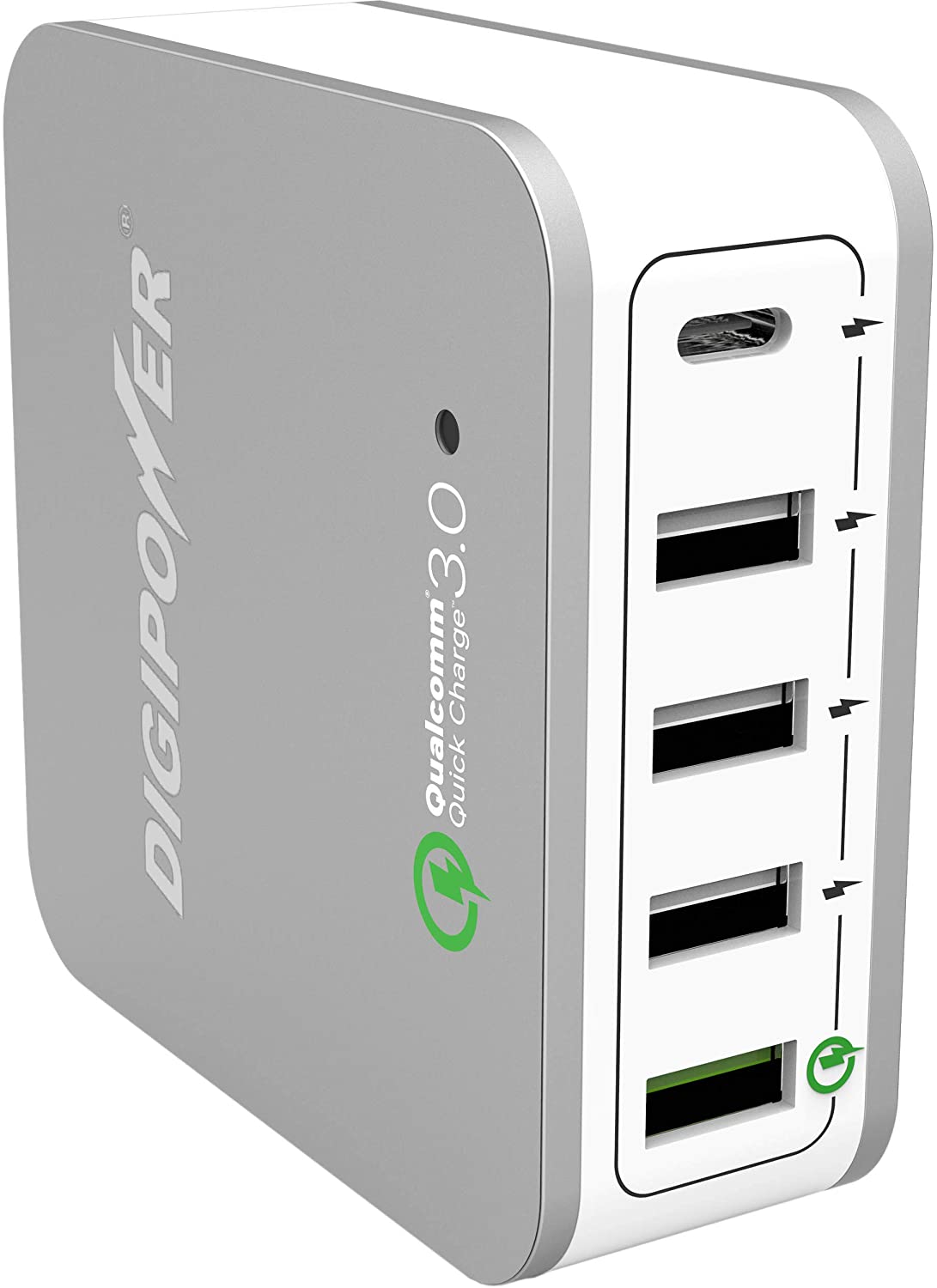 Digipower CT-QC22405 5 Port Home Charger