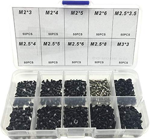 LaptopKing 500pcs Laptop Notebook Computer Screws for HP Dell Lenovo Samsung Gateway Acer Toshiba Laptops sale - Laptop King